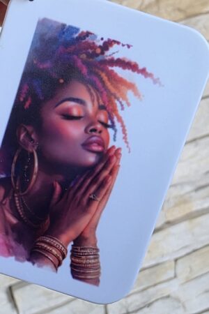 Rectangle Polymer Keyring