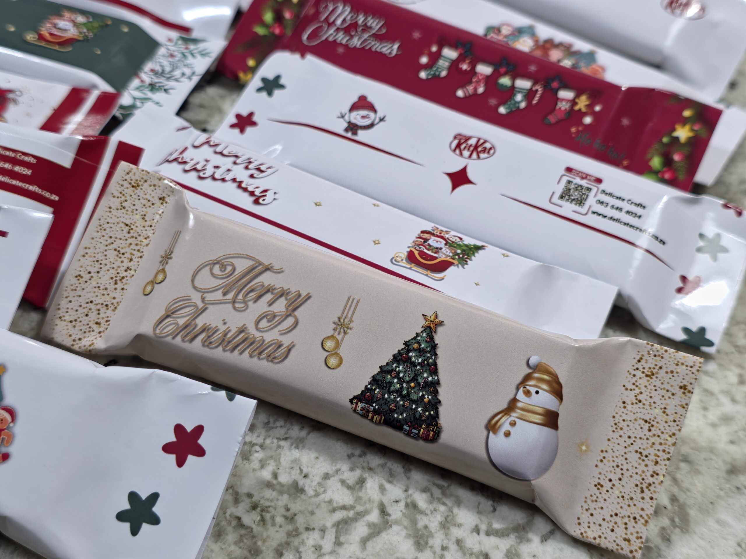 Christmas Personalised Chocolates - Image 3