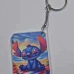 Polymer Rectangle Keyring