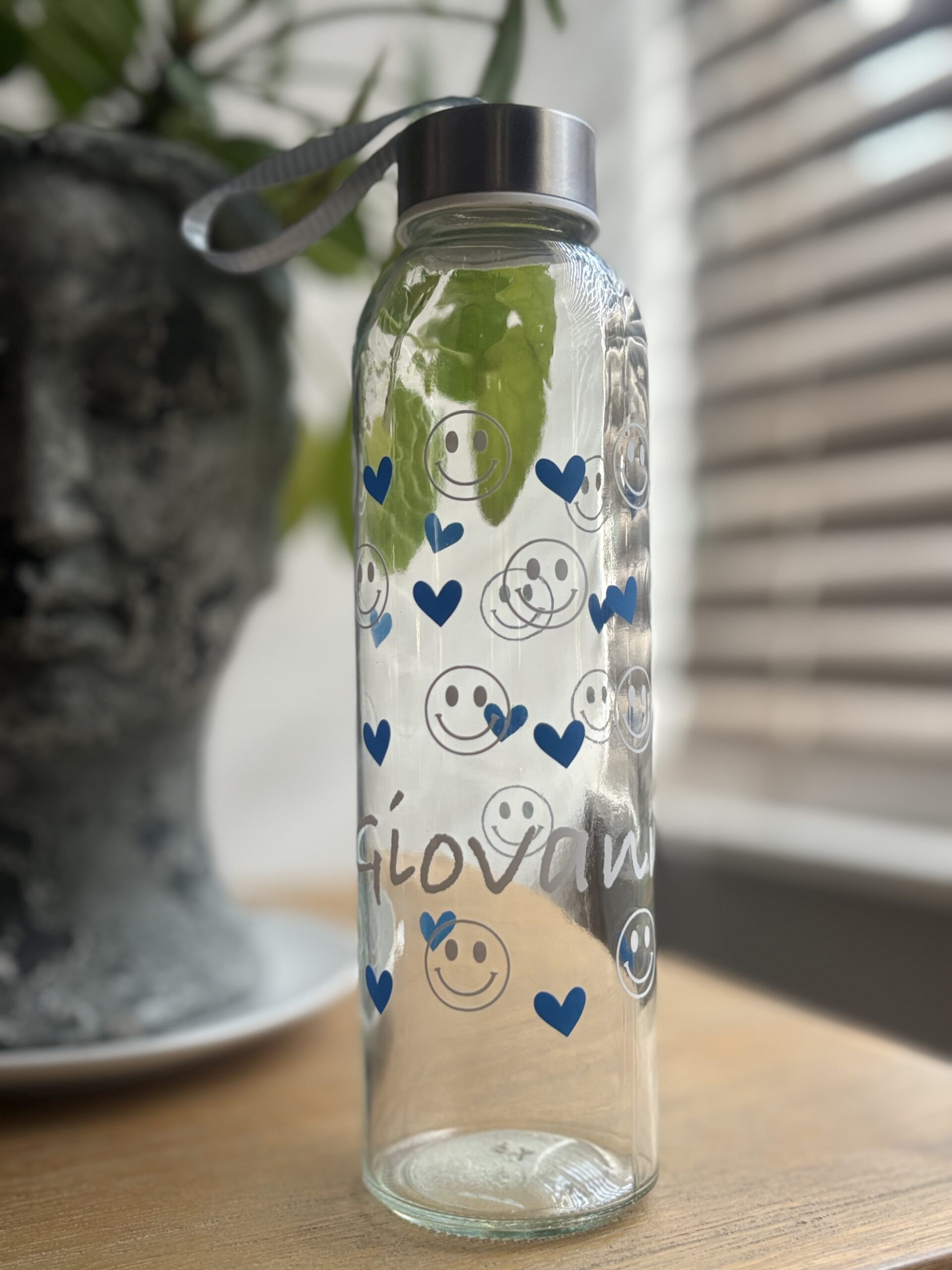 Personalised Glass Bottle