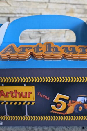 Construction Themed Party Box